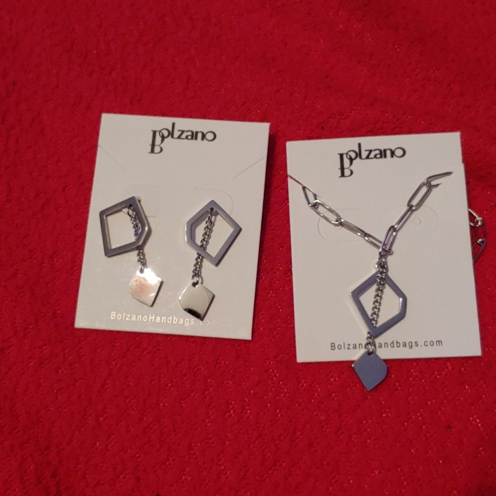 Necklace and earrings